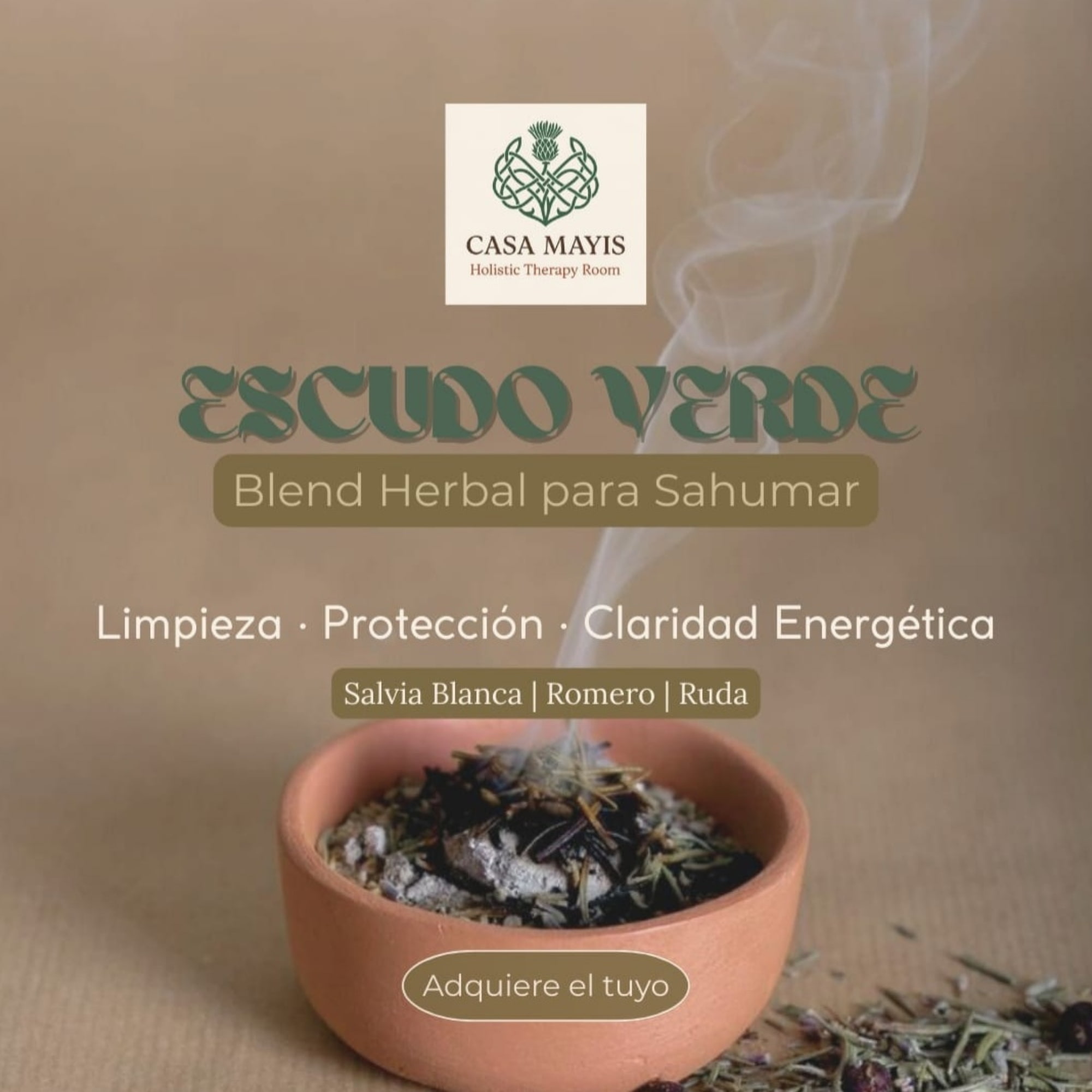 Blends para sahumar Casa Mayis